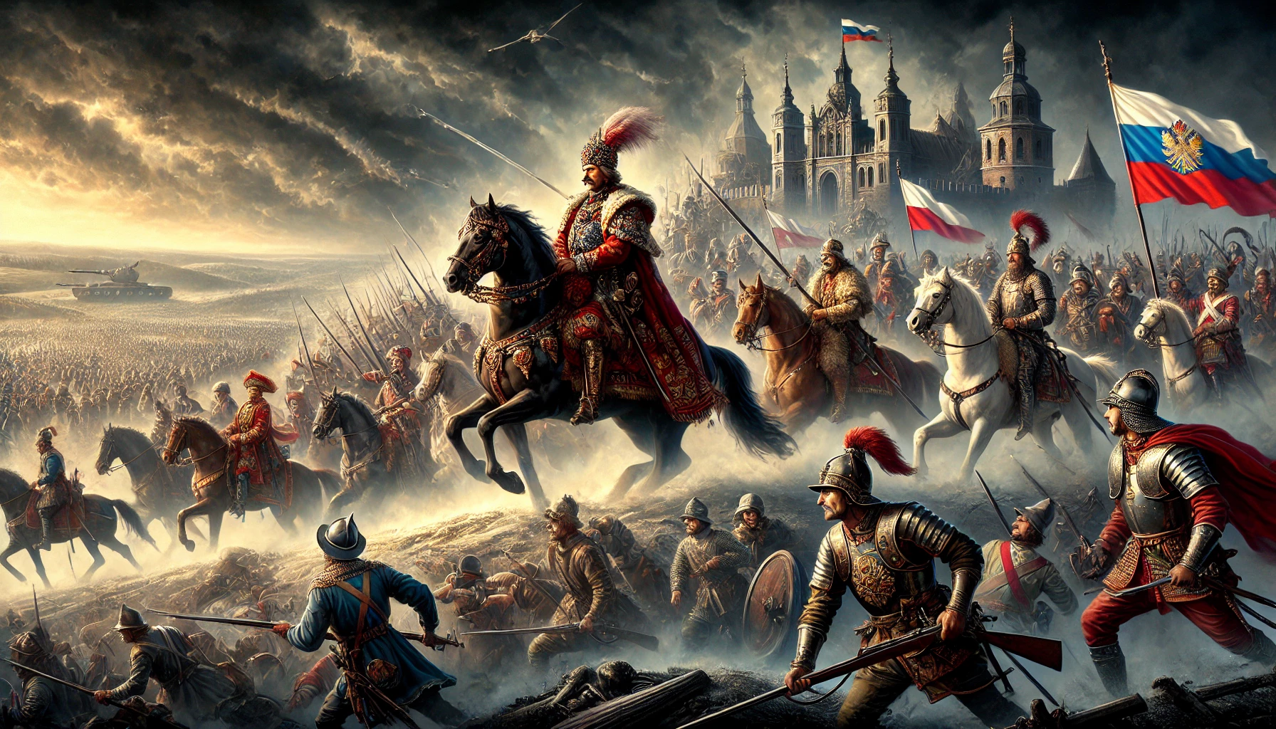 Jaká byla role Ruska a před tím cara ve válkách za posledních 400 let? Například vůči Polsku?